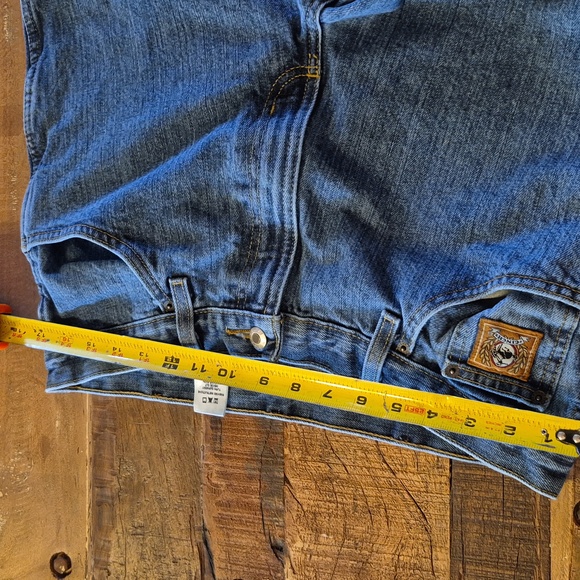 Cinch Med. Wash Jeans Bronze Tag.35"×36". VGC.slim Cut Boot .(#1468A) - Picture 10 of 12